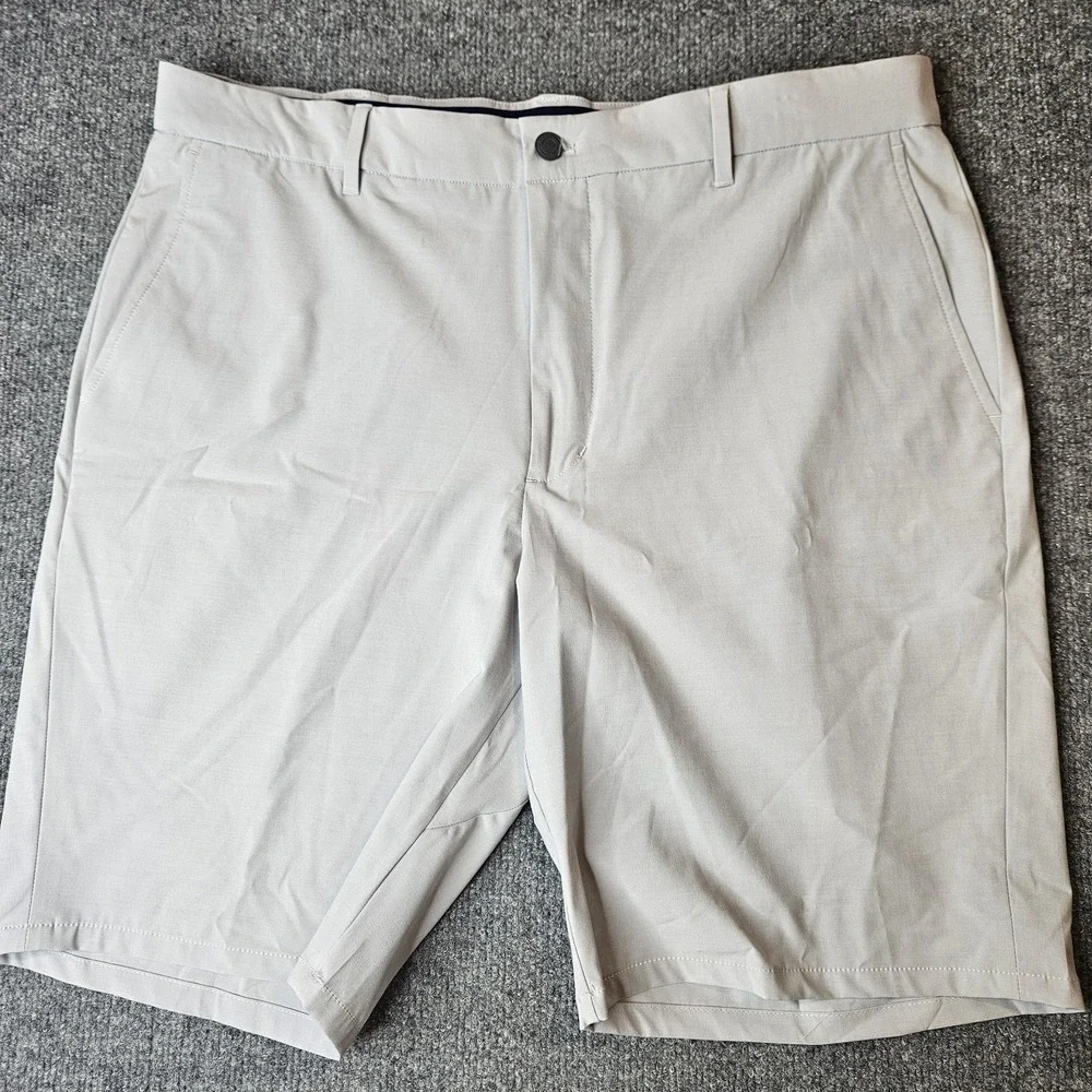 Johnnie O Men's Mulligan Shorts Size 36 Gray Golf Sports Athleisure